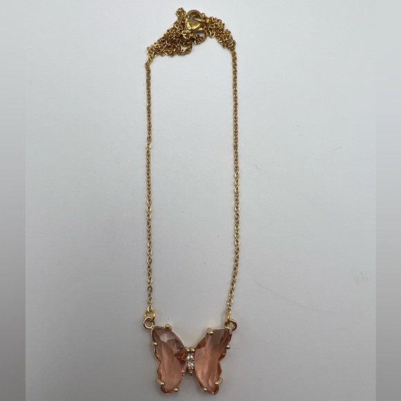 Elegant Statement Butterfly Necklace - Classic Boho Chic Butterfly Necklace - Picture 5 of 9